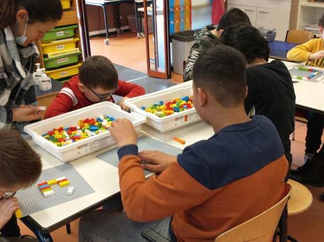 Lego Braille Bricks Visio Onderwijs Rotterdam in de klas