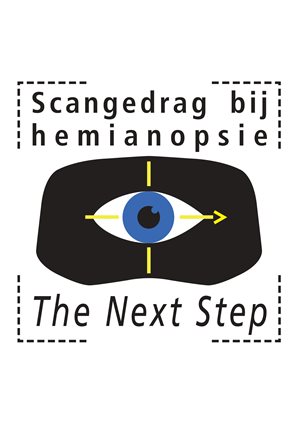 Logo The Next Step met oog in het midden