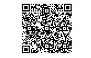 Scan de QR-code met de camera van je smartphone om je aan te melden of een vraag te stellen. 