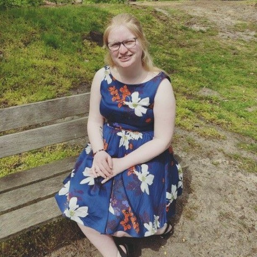 Demi (23 jaar), oud-revalidant bij Visio Het Loo Erf