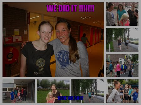 Fotocompilatie van van training Dam tot Damloop Fotocompilatie van van training Dam tot Damloop