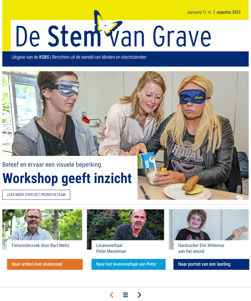 Cover De Stem van Grave augustus-september 2023 Cover De Stem van Grave augustus-september 2023