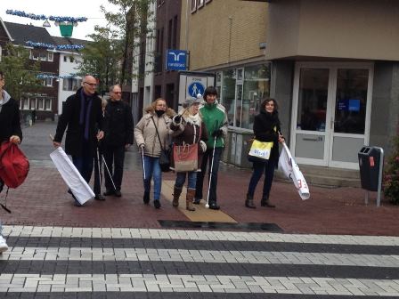 Dag van de Witte Stok in Sittard Visio