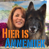 Annemiek van Munster met haar hond