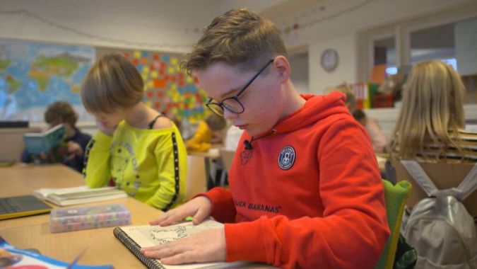 Joep op het Jeugdjournaal (foto: Jeugdjournaal) Joep op het Jeugdjournaal (foto: Jeugdjournaal)
