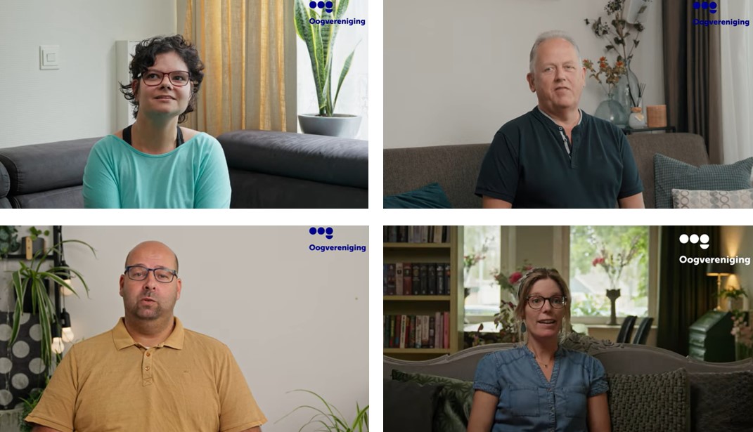 Selima, Frans en Bas en Marjolein van de Oogvereniging