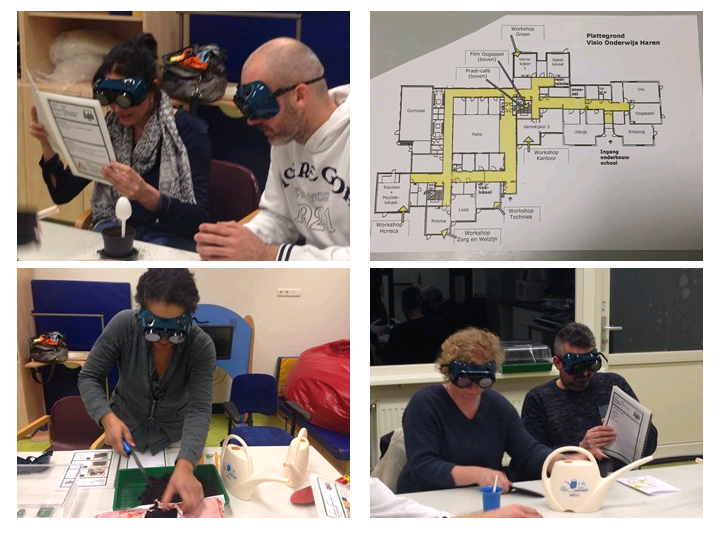 Sfeerimpressie van de ouderavond bij Visio Onderwijs Haren Sfeerimpressie van de ouderavond bij Visio Onderwijs Haren