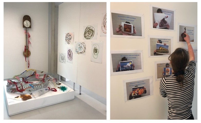 VSO-leerlingen van Visio Onderwijs Breda exposeren in Stedelijk Museum Breda - collage VSO-leerlingen van Visio Onderwijs Breda exposeren in Stedelijk Museum Breda - collage