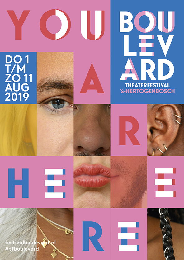 Affiche theaterfestival Boulevard Affiche theaterfestival Boulevard