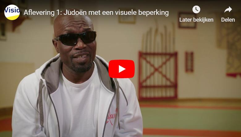 Felix tijdens video over judo