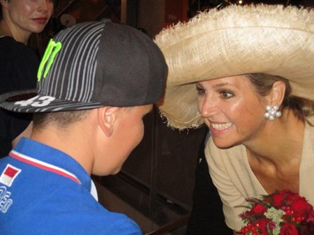 Foto van leerling Gijs en Maxima. Foto van leerling Gijs en Maxima.